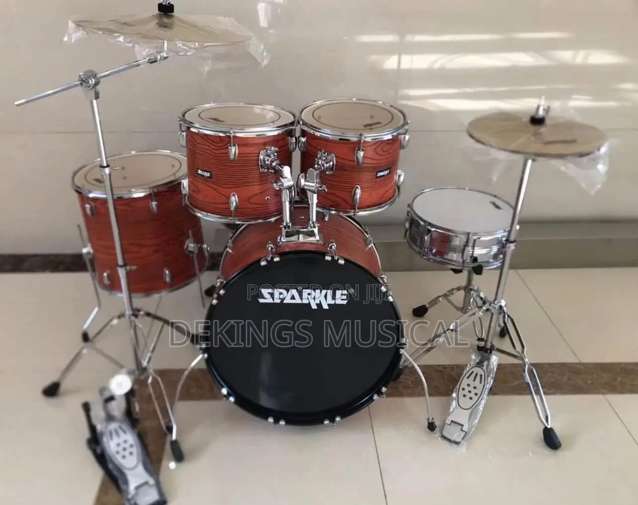 Sparkle 5 Piece Professional Drum Sets