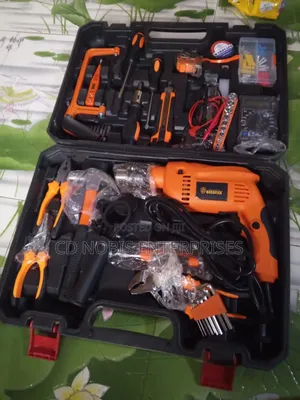 Electrical Tools Box With Drill Machine
