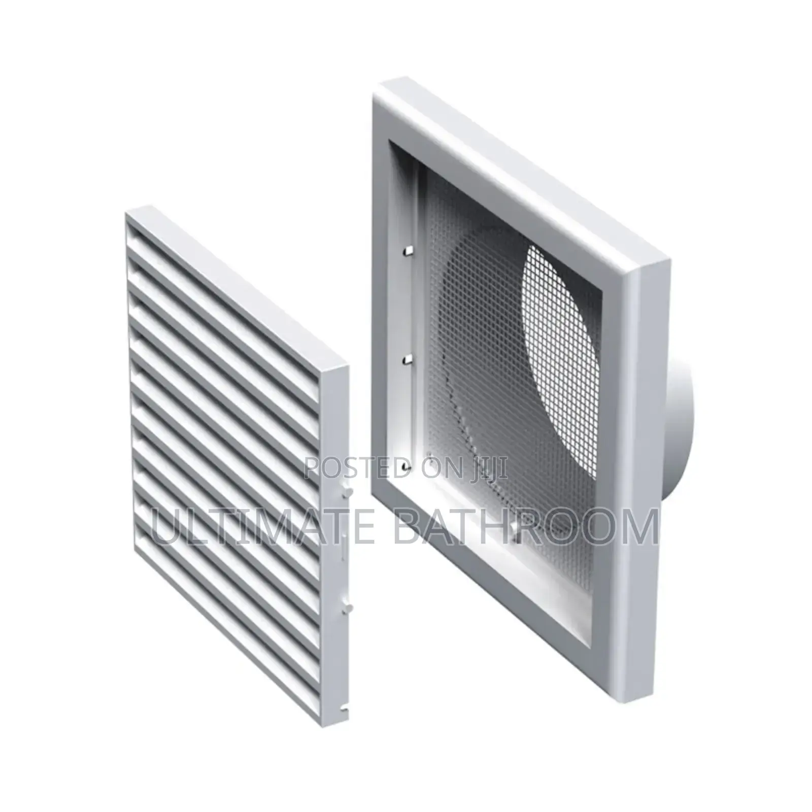 4" (100mm) Vent Fixed With Flyscreen