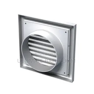 4" (100mm) Vent Fixed With Flyscreen