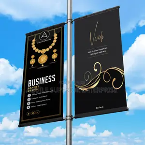 Lamppost Banner Branding