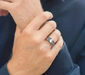1pc Exquisite Non Tarnish Stainless Steel Ring For Men