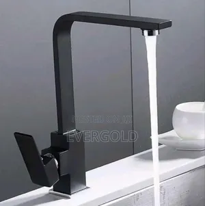 Hot And Cold Black Kitchen Tap Available