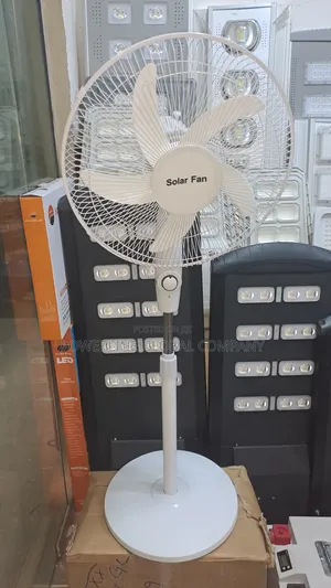 Solar Standing Fan With Solar Panel for Homes/ Offices/ Bars