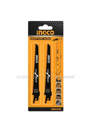 Ingco SSB644D Reciprocating Saw Blades for Wood