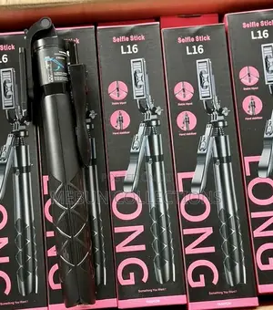 L16 Rotating Tripod Stand With Bluetooth Shutter