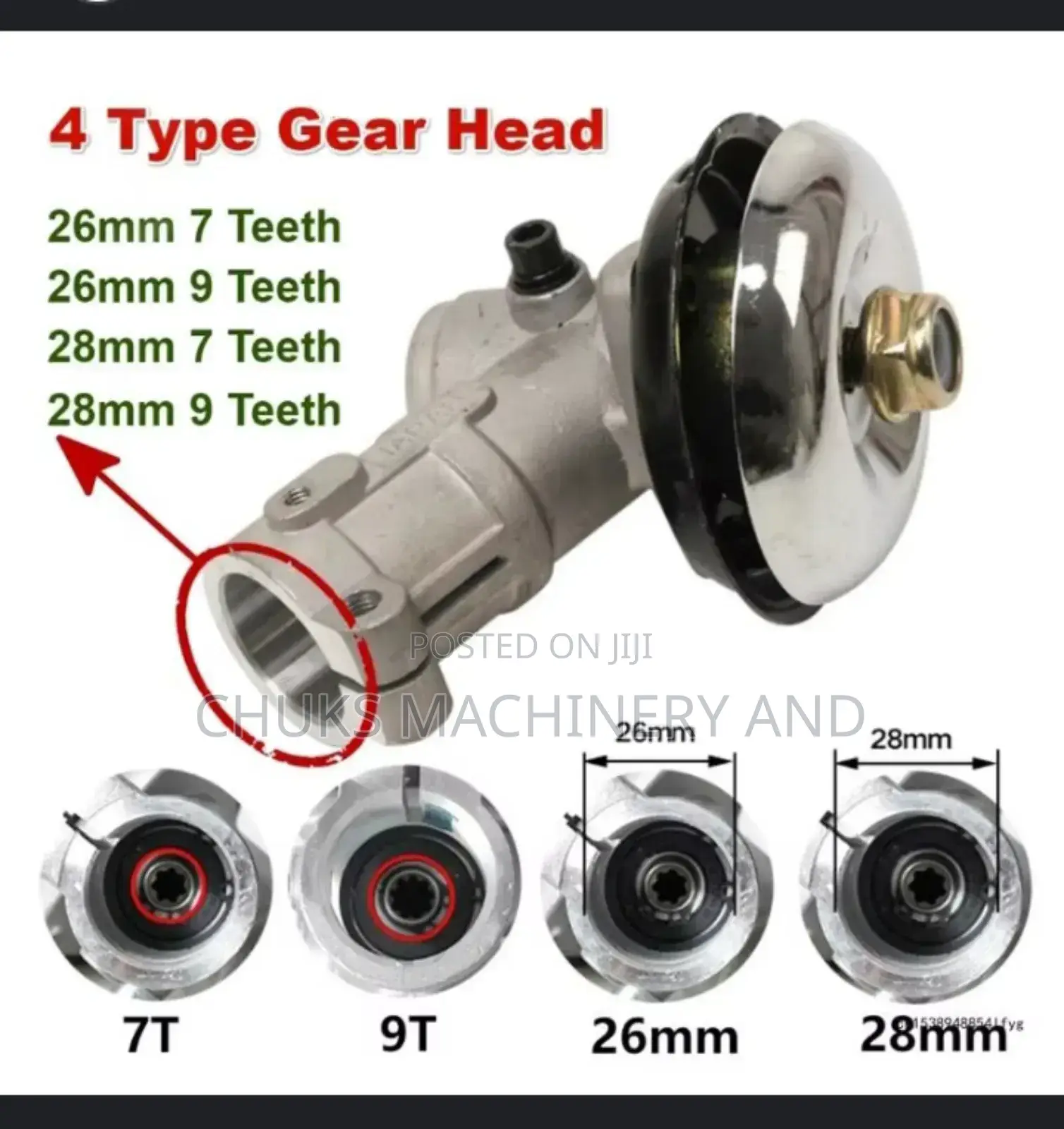 Gear Head Connector