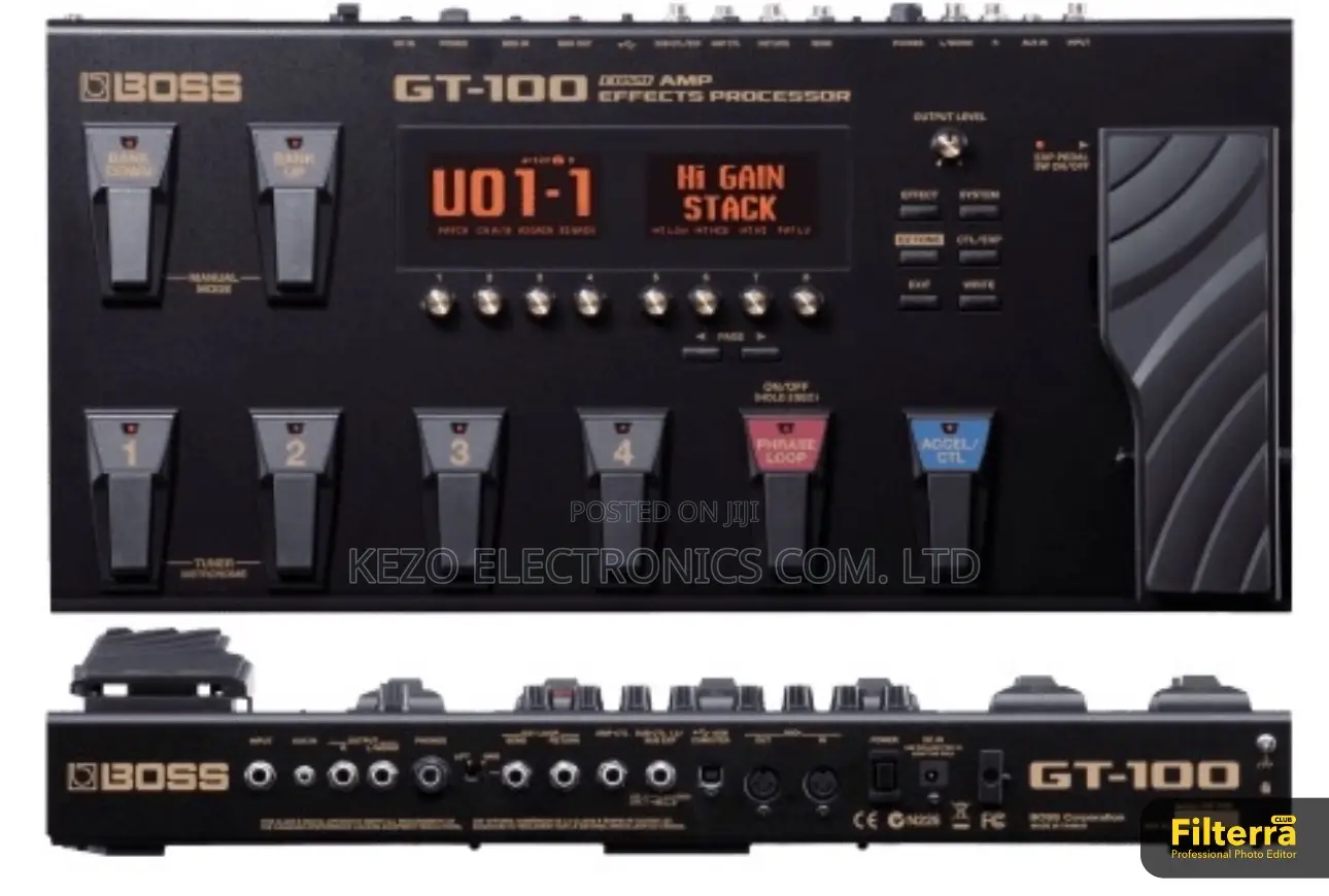 Boss Gt100 Guitar Effect
