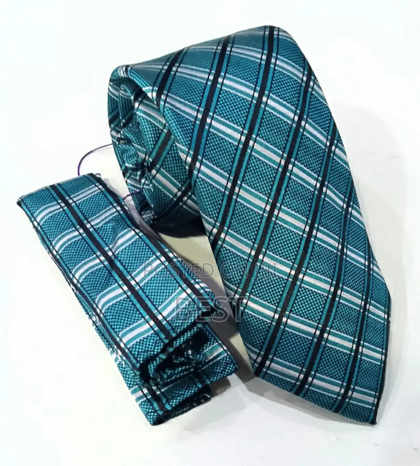 Unique Pattern Turkish Quality Tie With Pockets Square