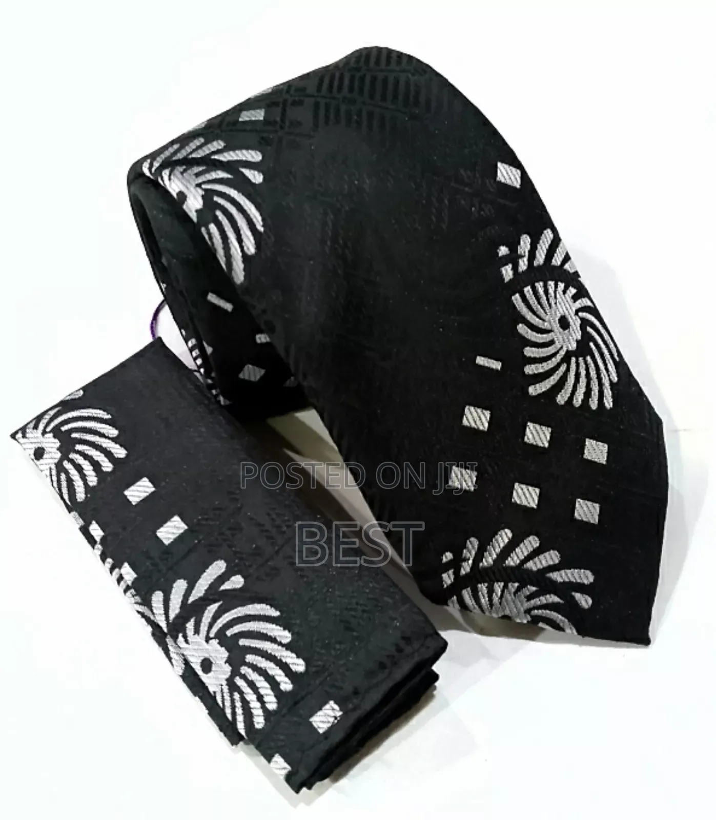 Unique Pattern Turkish Quality Tie With Pockets Square