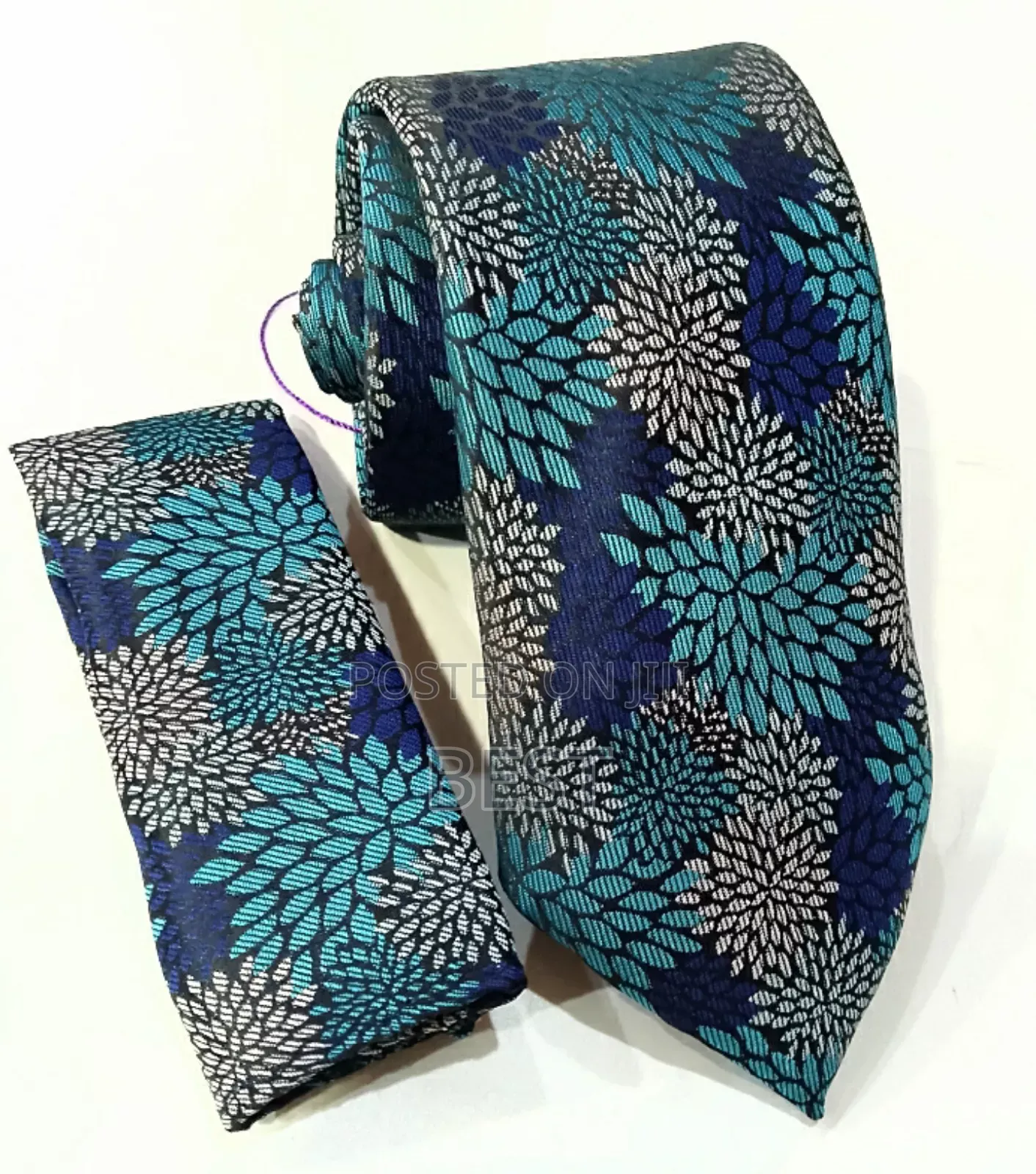 Unique Pattern Turkish Quality Tie With Pockets Square