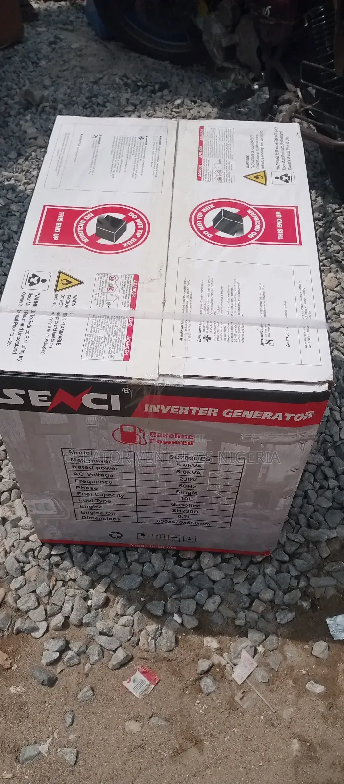 Inverter Generator Gasoline Powered,5.6kva,Low Consumption