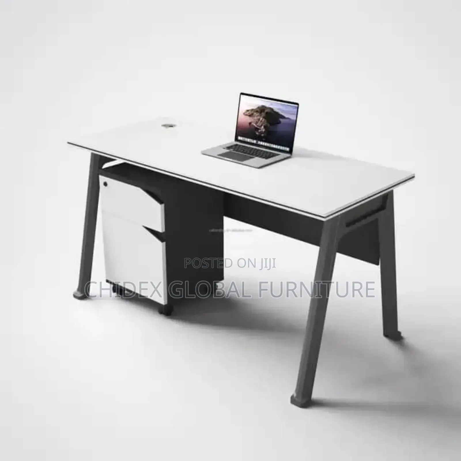 Office Desk With Cabinets