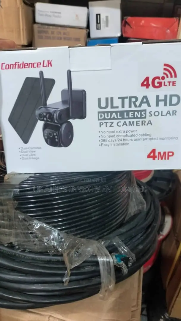 Solar Camera Ultra Hd Dual Lens Confidence Uk