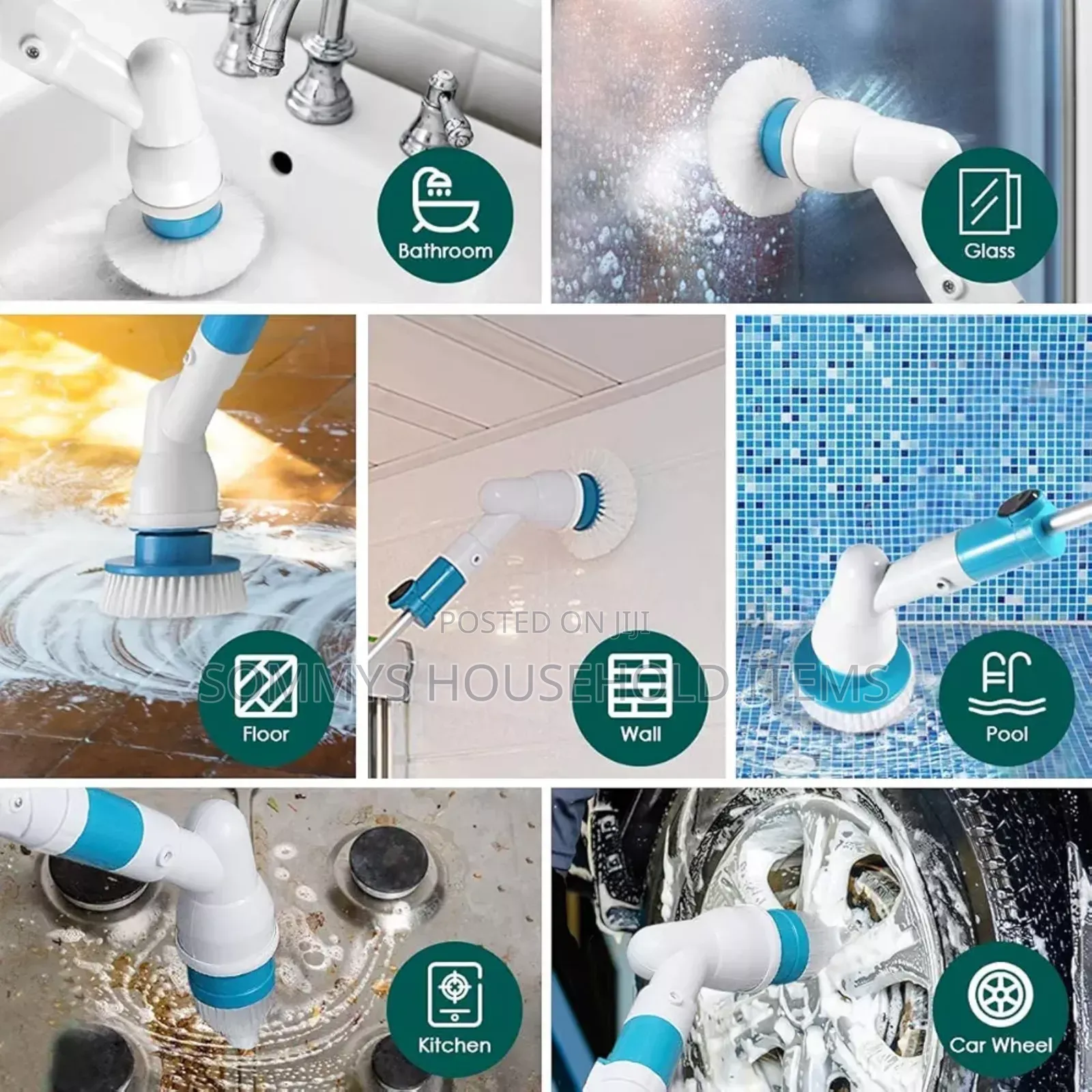 Rechargeable Spin Scrubber