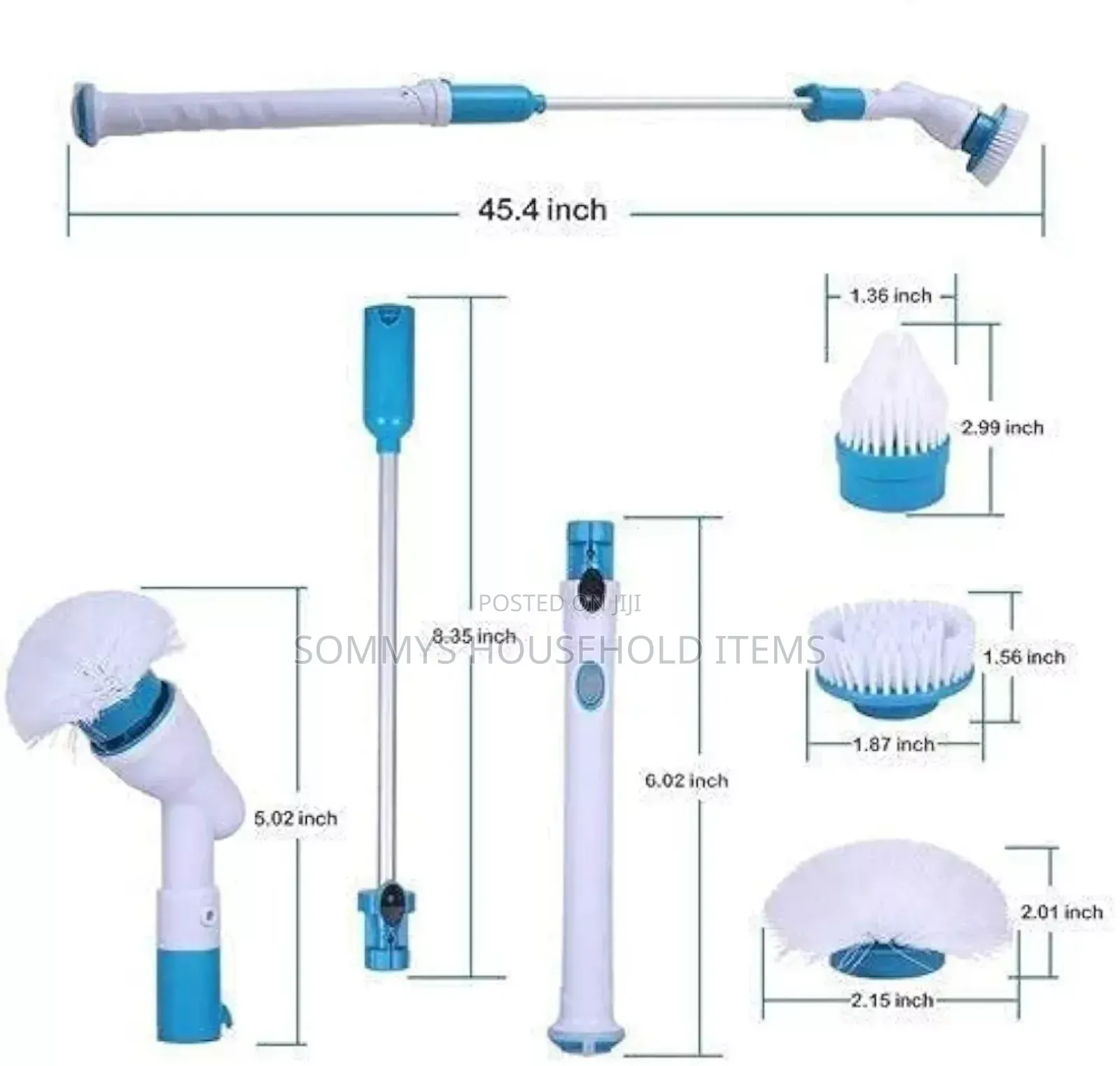 Rechargeable Spin Scrubber