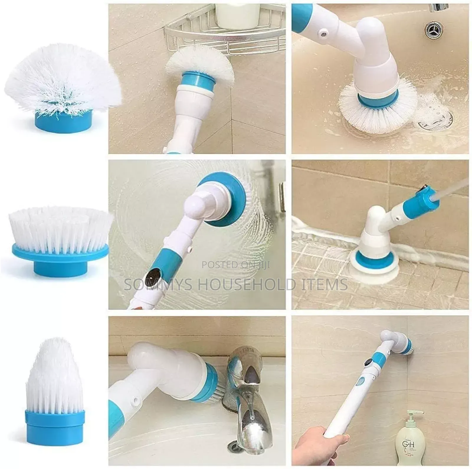 Rechargeable Spin Scrubber