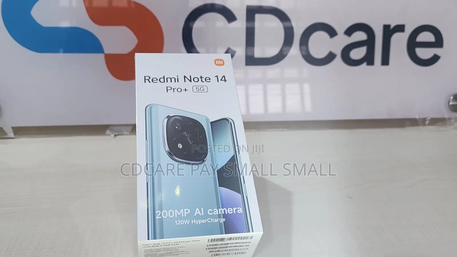 New Xiaomi Redmi Note 14 Pro+ 5G 512 GB Black