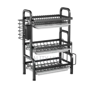 3 Tier Plate Rack Dish Drainer Dish Drainer Rack Holder