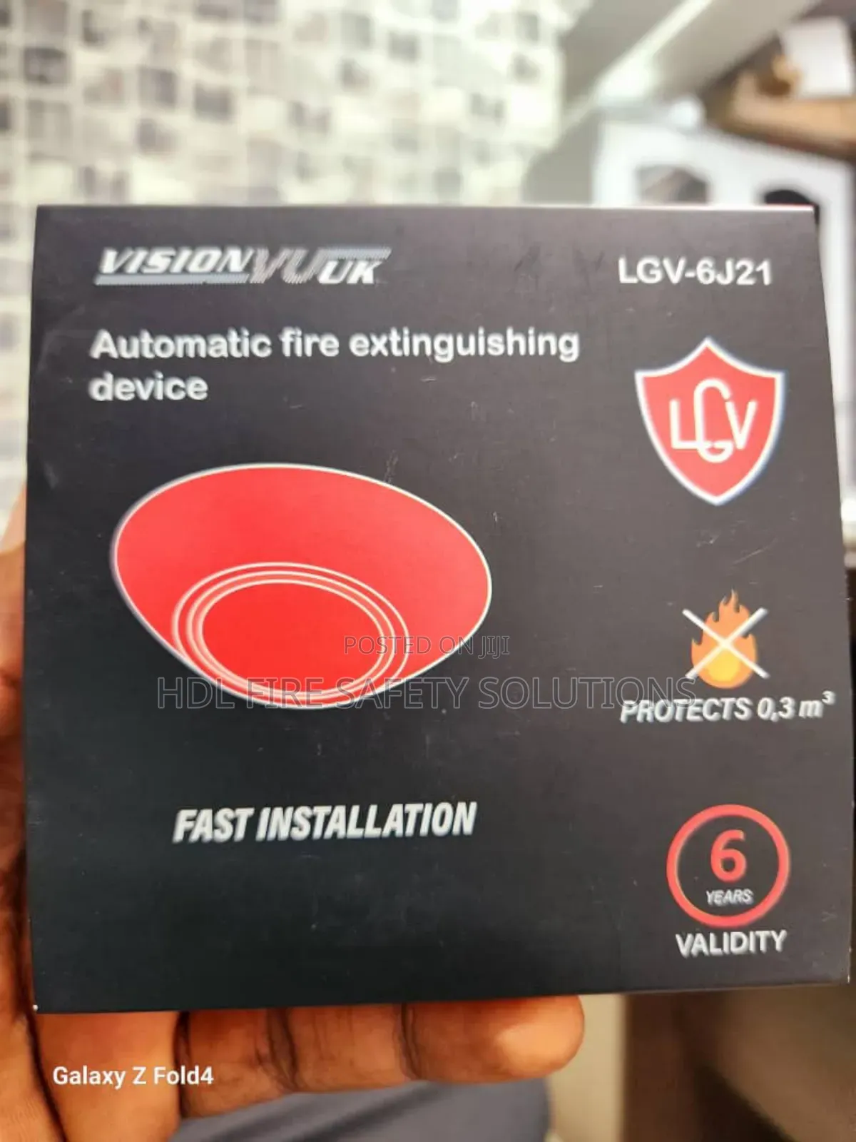 Automatic Fire Extinguishing Device