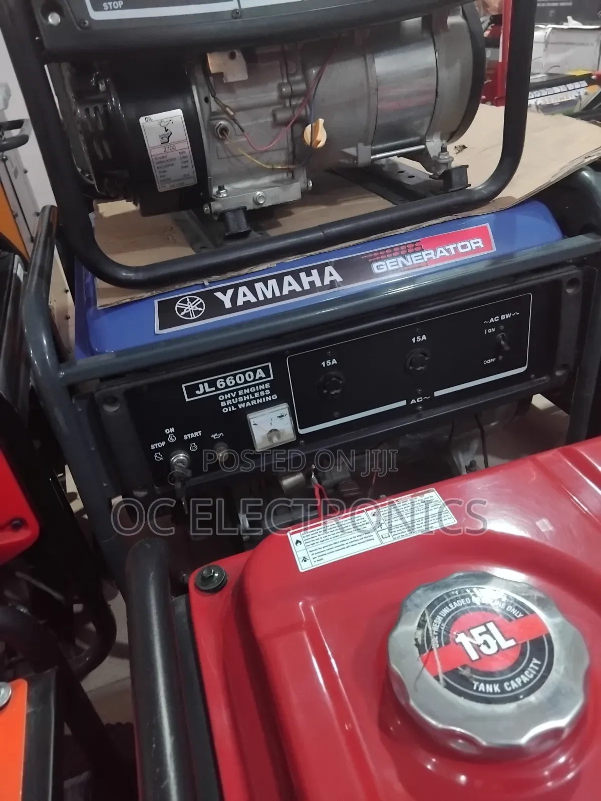 Yahama Jl6600a Generator 7.5kva