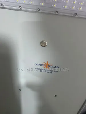 100w Solar Street Light 6eyes Industrial (Yingli Solar) NDDC Approved