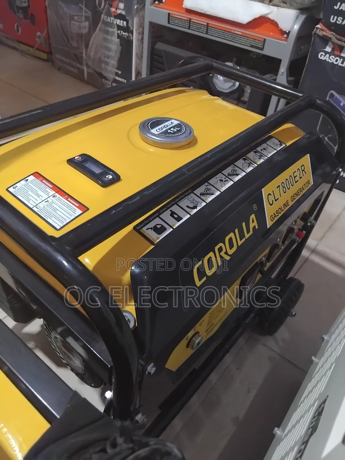 Corolla Cl7800e2r Generator 3.5kva