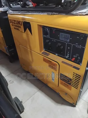 Suzuki Sv10000dx Soundproof Diesel Generator 7.5kva