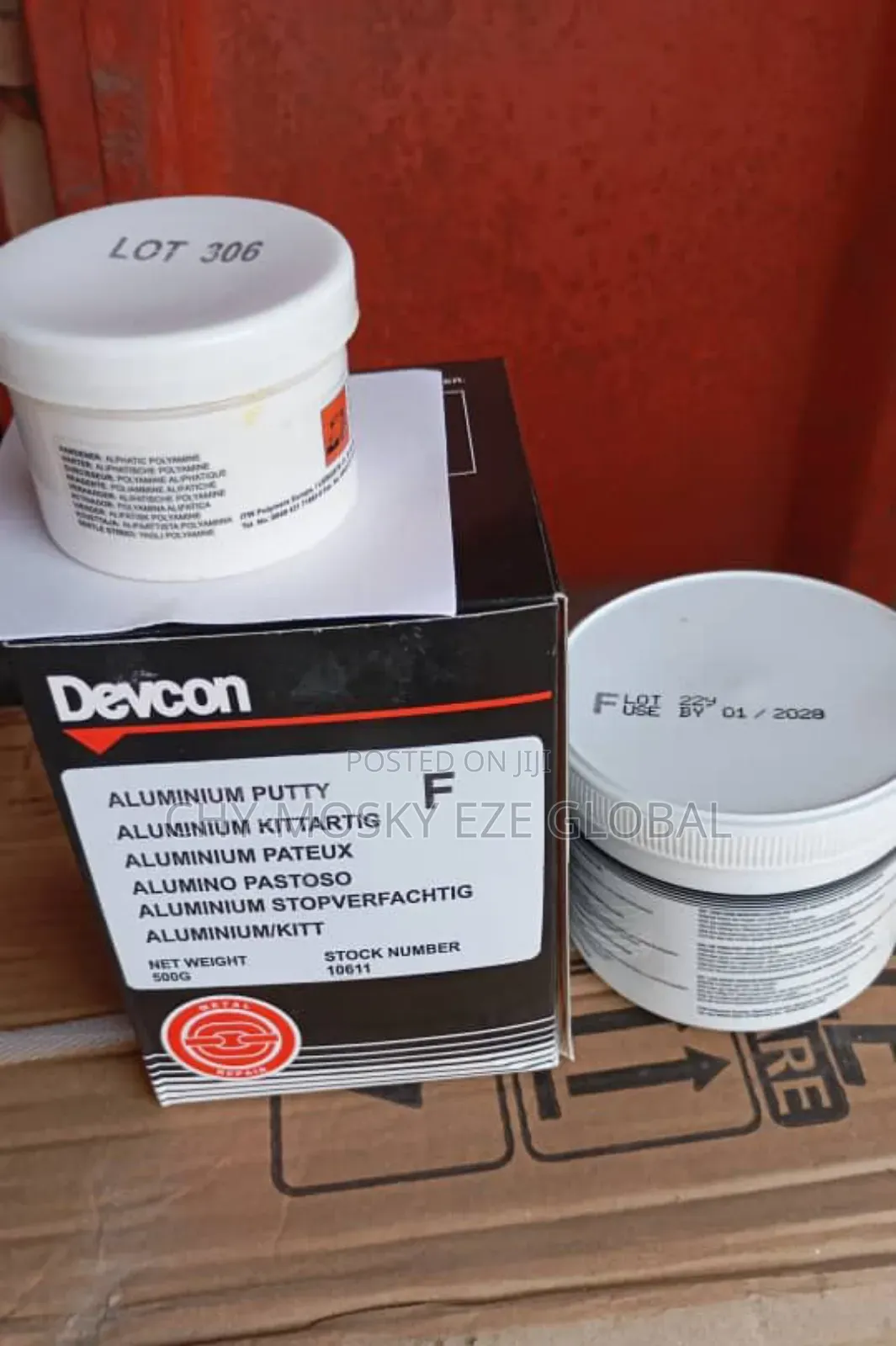 Devcon Aluminum Putty