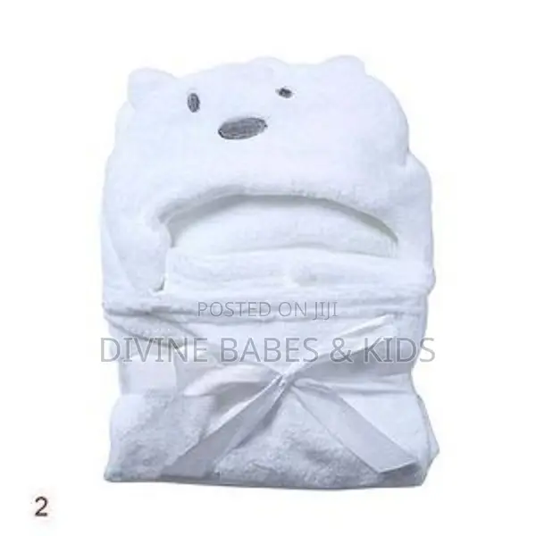 3D Baby Blanket - White,Bluemulticolour