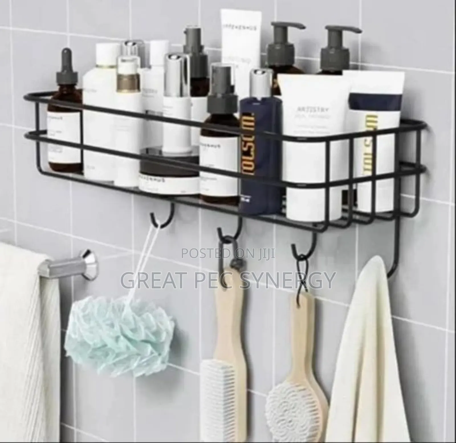 Corner Shelf With Hanger