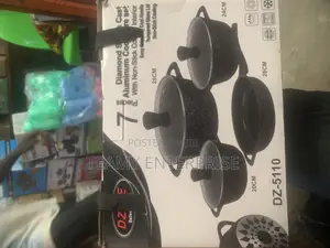 Dzire High Quality Granite Non Stick Cookware Set Pot Frypan