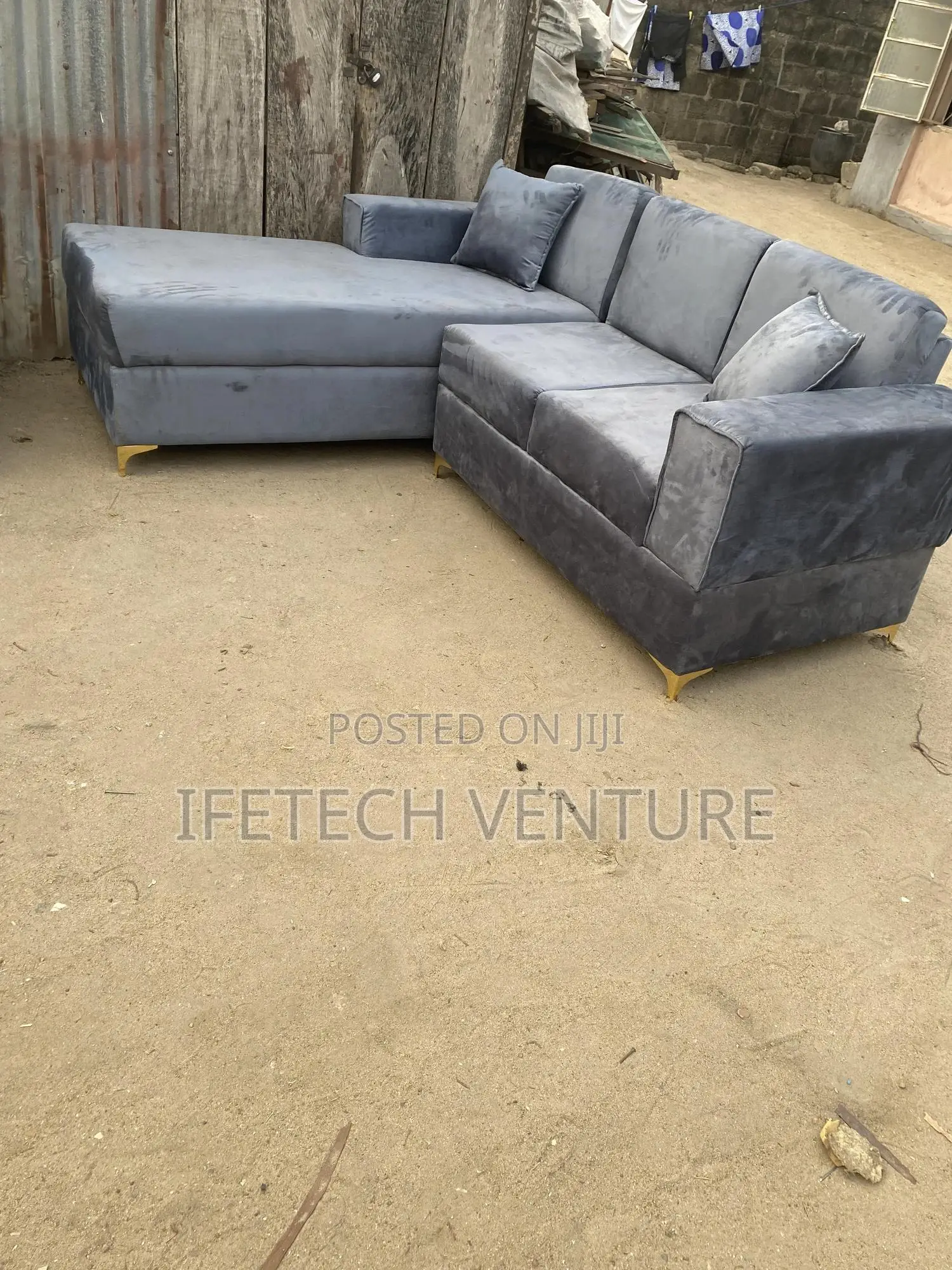 Full Padded L Shape Sofa