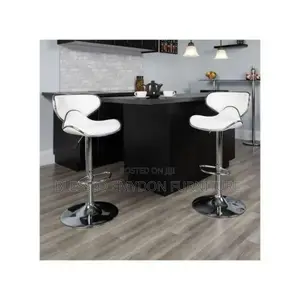 Modern Designed Adjustable Bar Stools - Set of 2