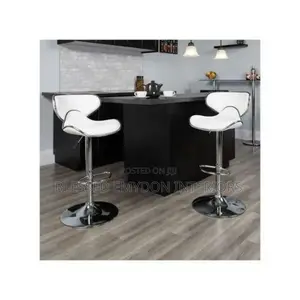 Modern Designed Adjustable Bar Stools - Set of 2