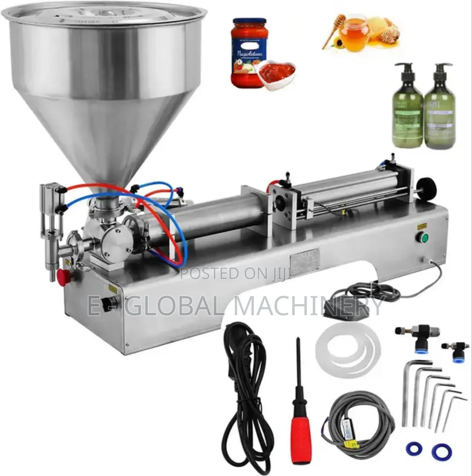 Single Nozzle Pneumatic Paste Filler