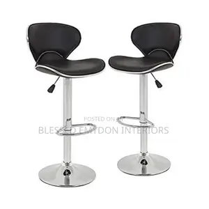 Love Shaped Swivel 360° Adjustable Bar Stool(Set of 2)