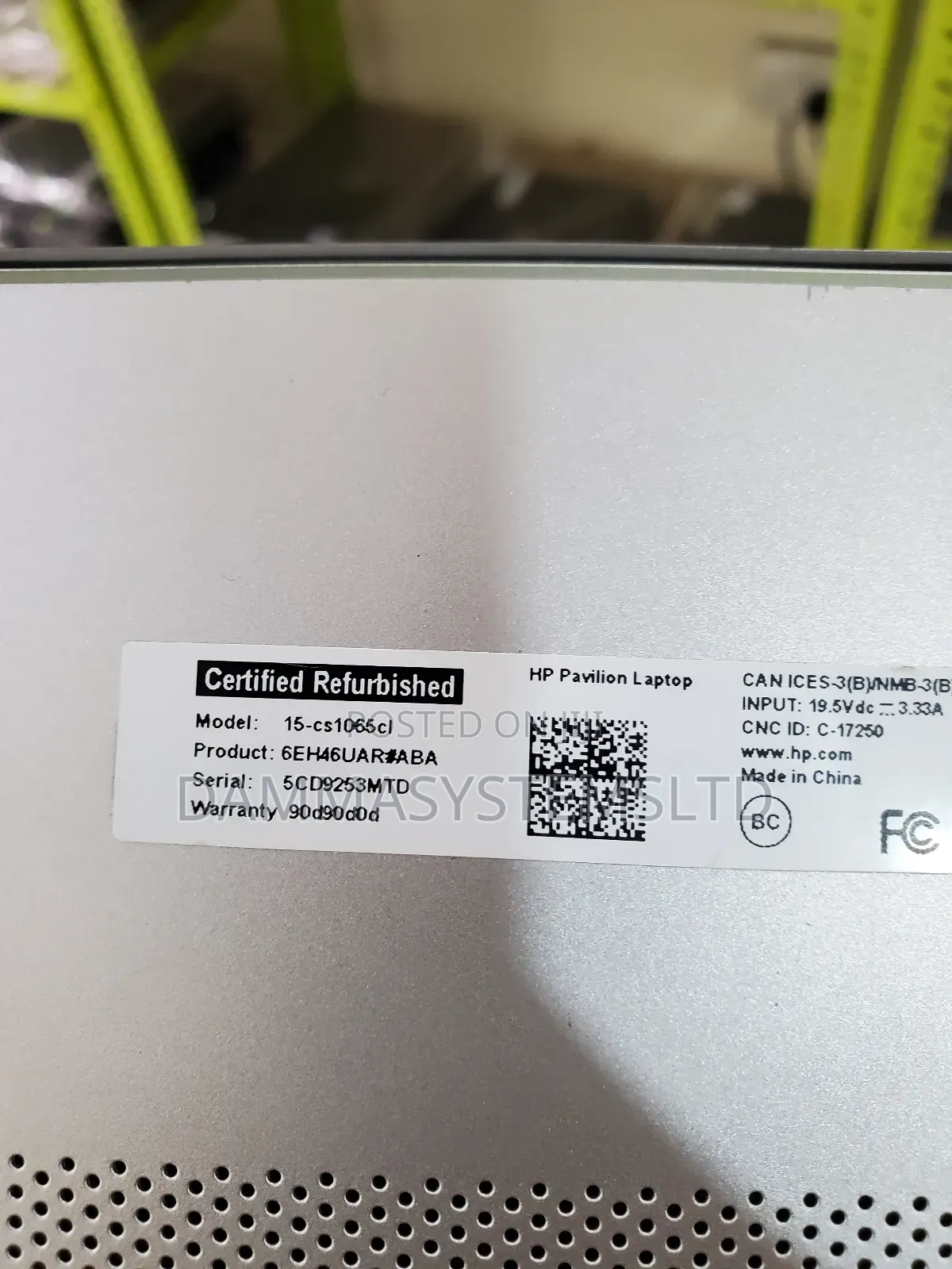 Laptop HP 15 8GB Intel Core i5 SSD 256GB