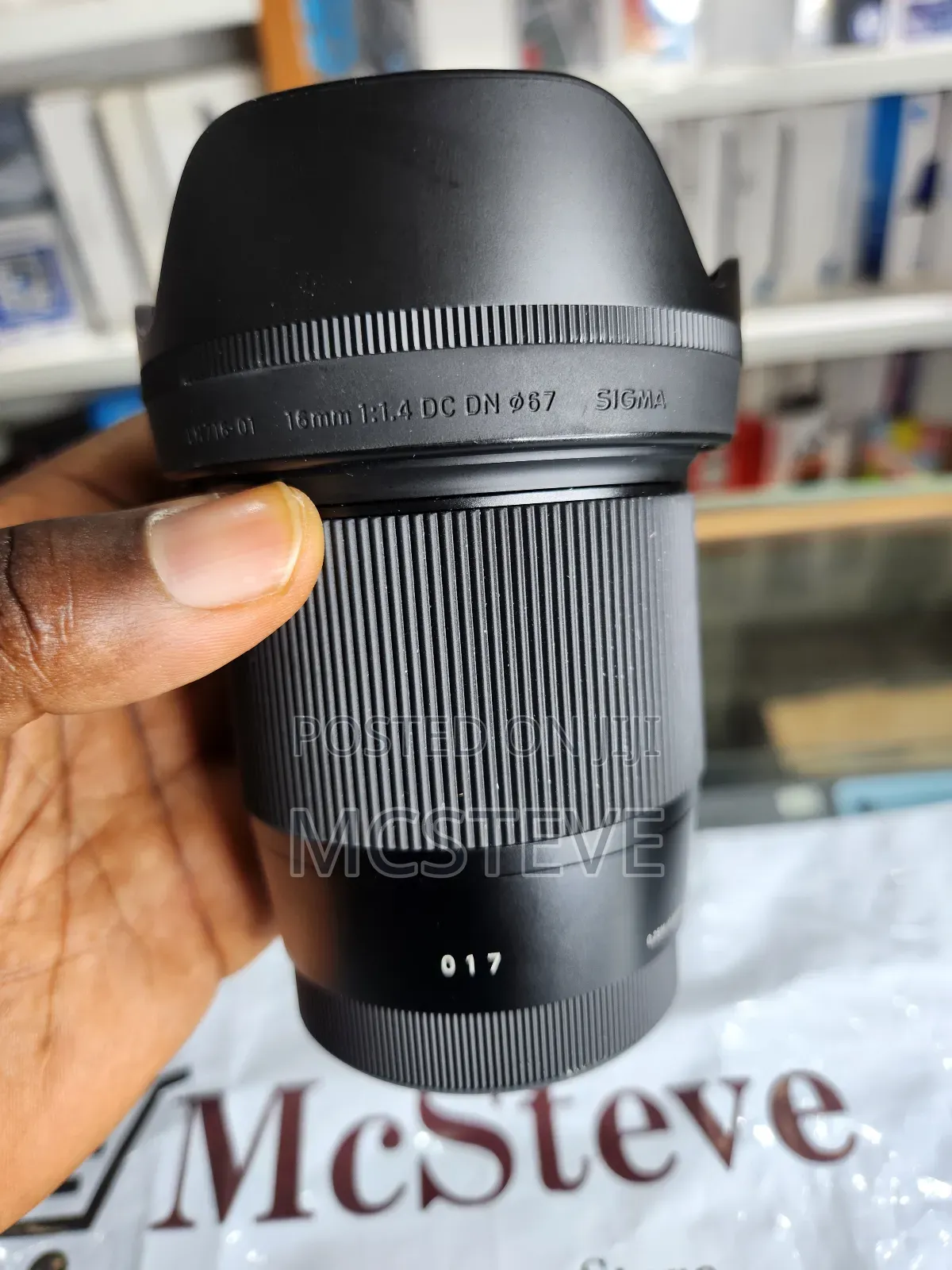 Sigma 16mm F/1.4 Dc Dn a-Mount Lens for Sony