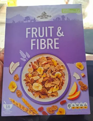 Foreign Carton of CROWNFIELD FRUIT FIBRE by 12 Packs
