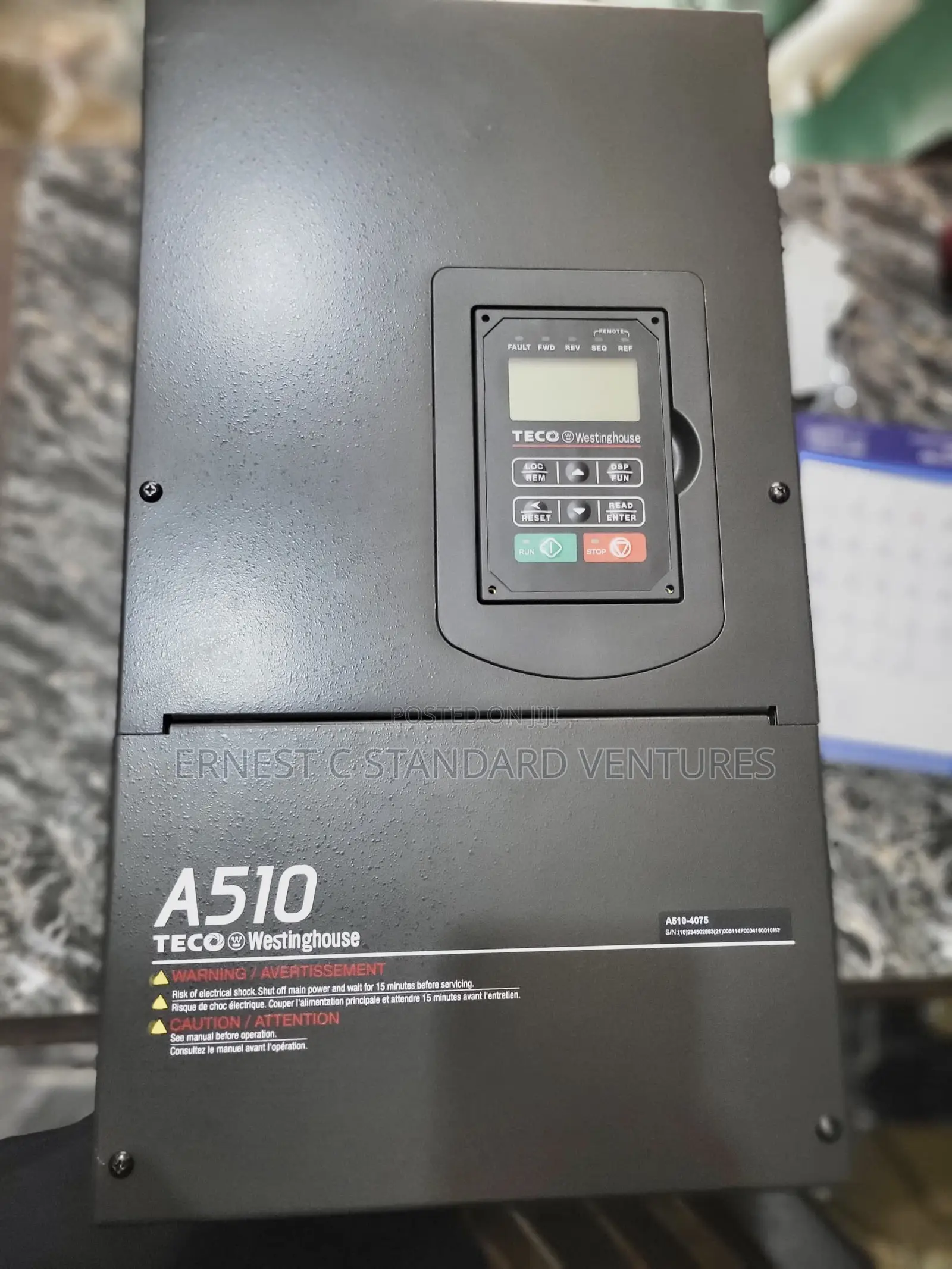 Teco VFD 55kw/75hp