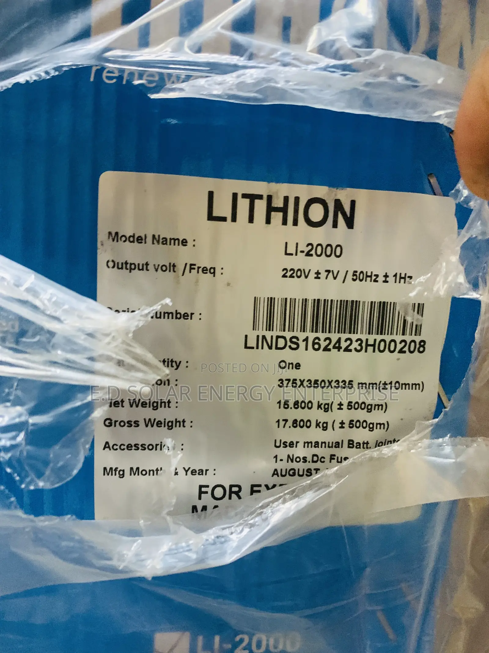 2kva 24v Lithon Solar Inverter Is Available Now