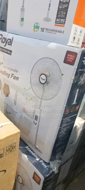 Royal Rechargeable Fan