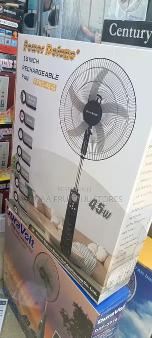 Power Deluxe Rechargeable Fan