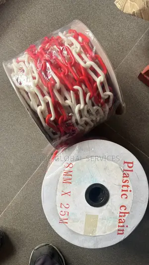 8mm X 25mtrs Plastic Safety Chain