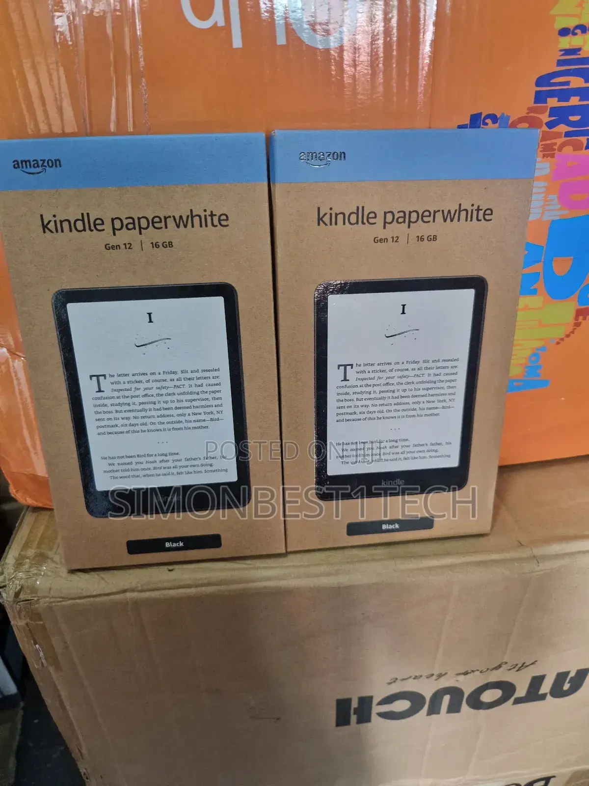 New Amazon Kindle Paperwhite 16 GB Black