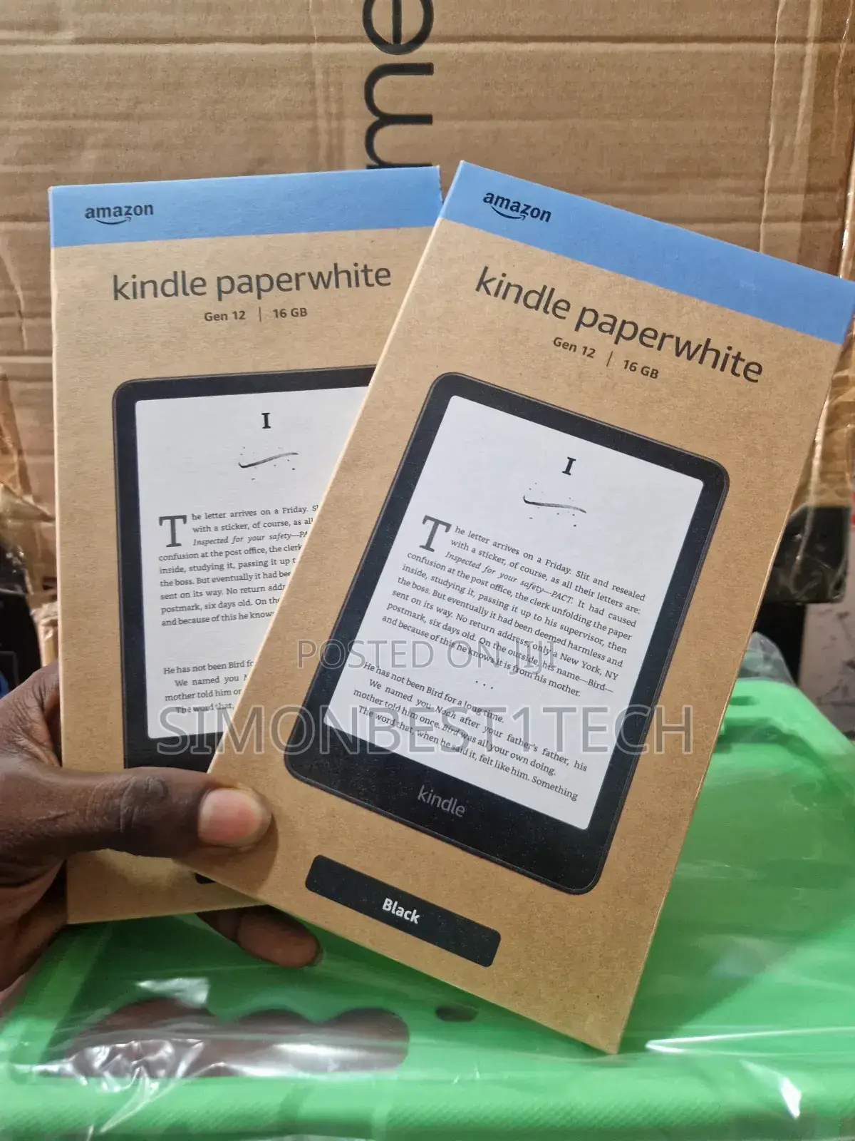 New Amazon Kindle Paperwhite 16 GB Black