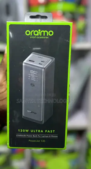 Photo - Oraimo Powerjet 130 27600mah 130W Power Bank