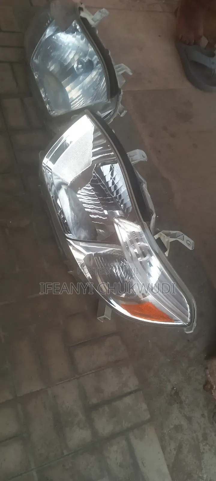 Head Light Highlander 2008