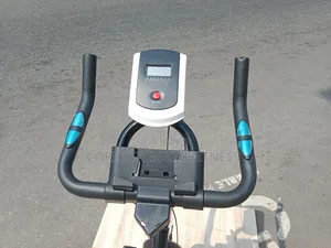 Photo - Spin Bike With Display Meter , iPad and Phone Holder